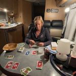 Spelletjes in de camper