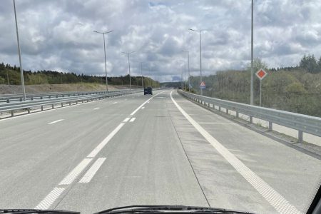 Snelweg naar het zuiden
